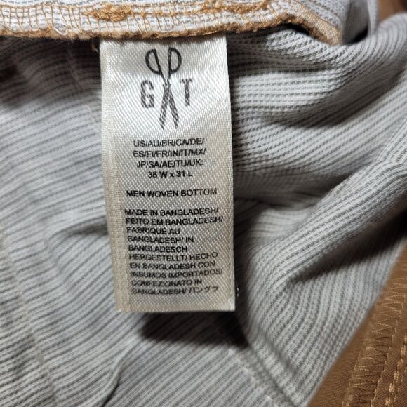 Goodthreads Men's Straight-Fit Vintage Stretch Cargo Pant Khaki Size 36X31 - Picture 11 of 14